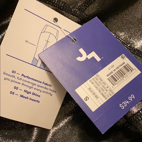 Joy Lab Gunmetal High Rise Performance Legging - Picture 3 of 3